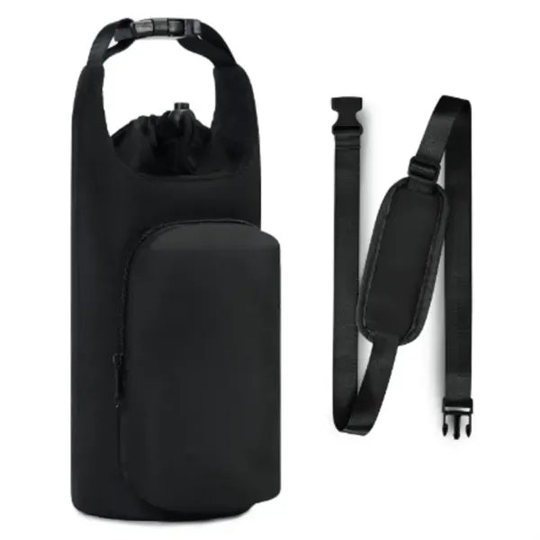Water Bottle Carrier Bag with Phone Pocket