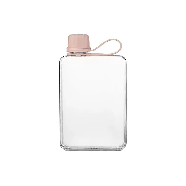 Clear Flat Sports Water Tritan Bottle