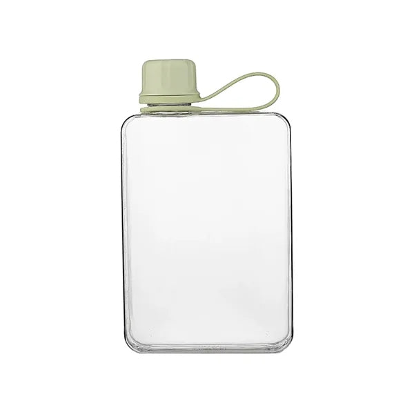 Clear Flat Sports Water Tritan Bottle