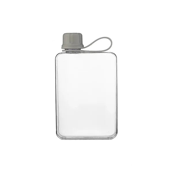 Clear Flat Sports Water Tritan Bottle