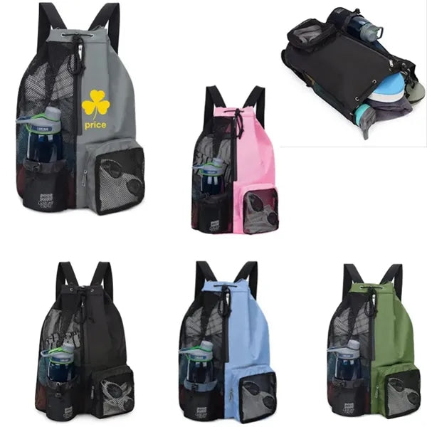 Beach Backpack with Wet Pocket