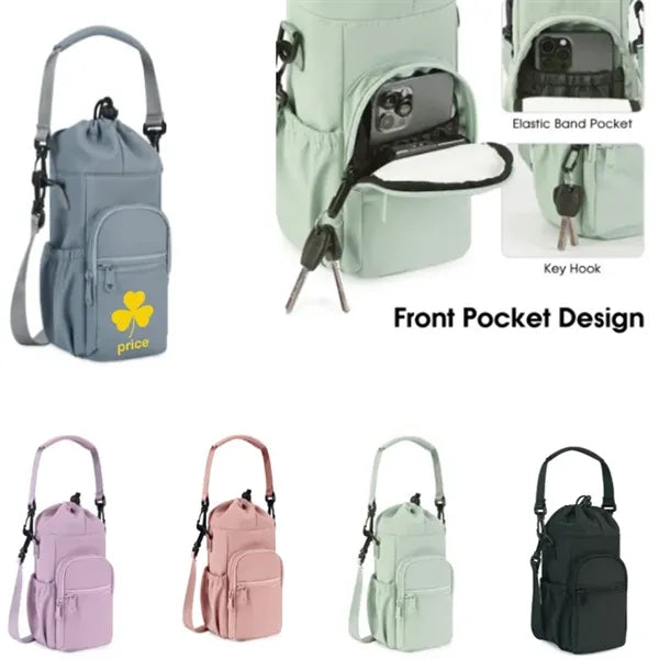 Water Bottle Holder with Strap