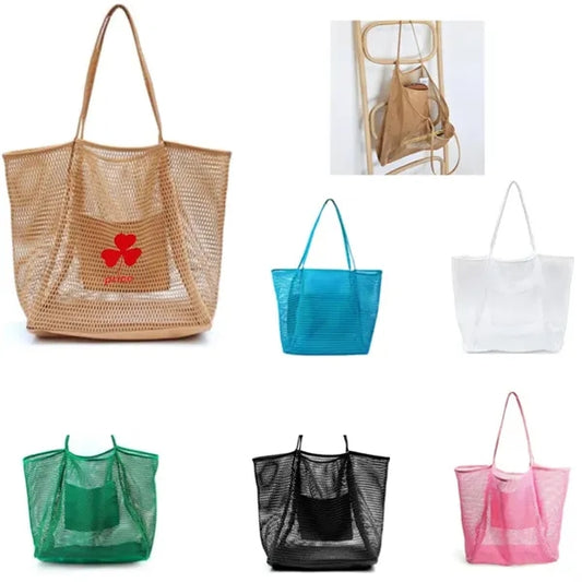 Mesh Beach Tote