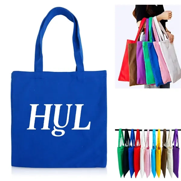 Colorful Cotton Canvas Tote Bag