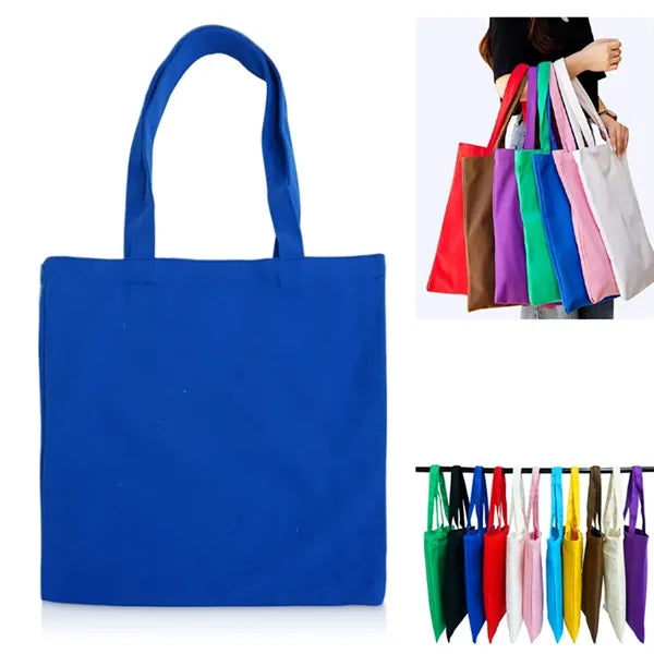 Colorful Cotton Canvas Tote Bag