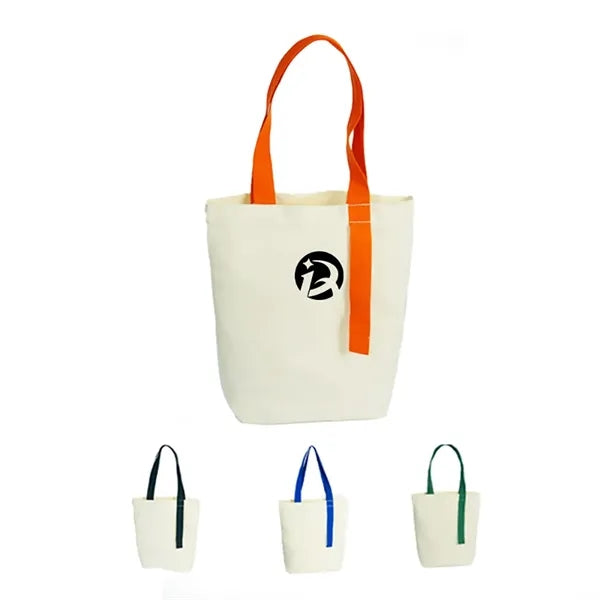 Handheld Canvas Tote Bag