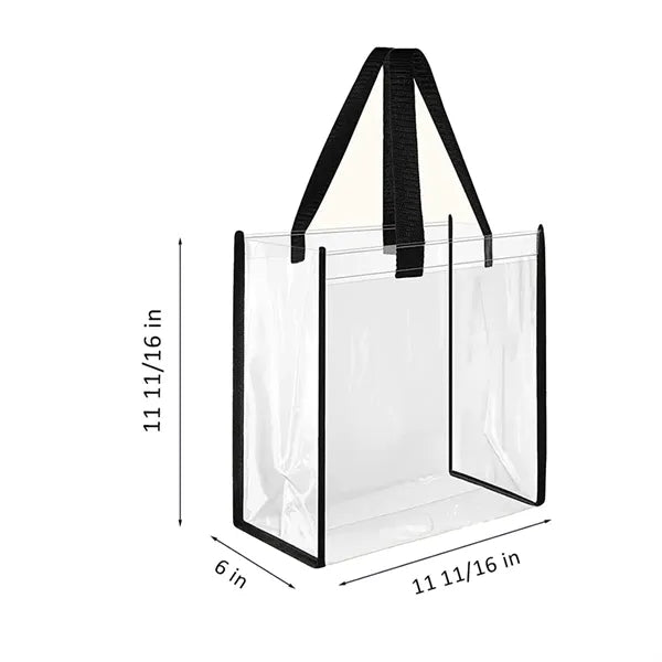 Clear Stadium Tote Bag