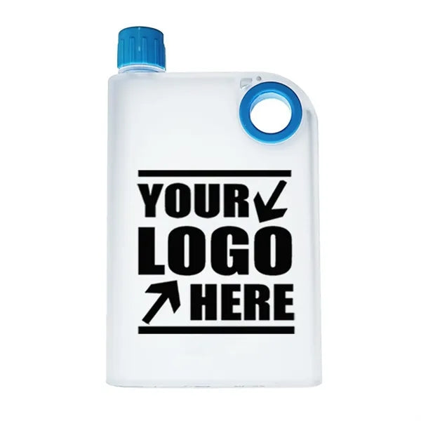 15Oz A5 Square Portable Plastic Water Bottle With Round Hole
