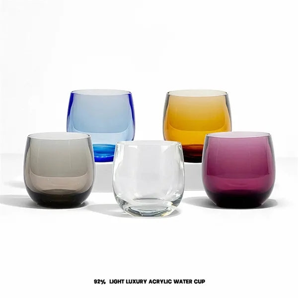 9oz Light Luxury Acrylic Water Cup