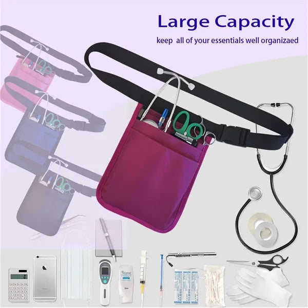 Nurse Belt Organizer Pouch
