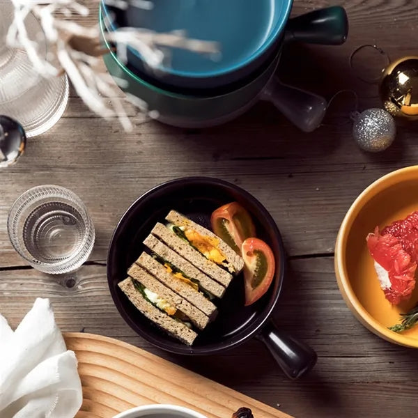 20Oz Ceramic Soup Mug With Comfort Handle