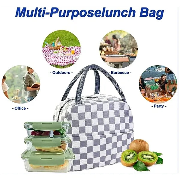 Aesthetic Insulated Lunch Tote Bag