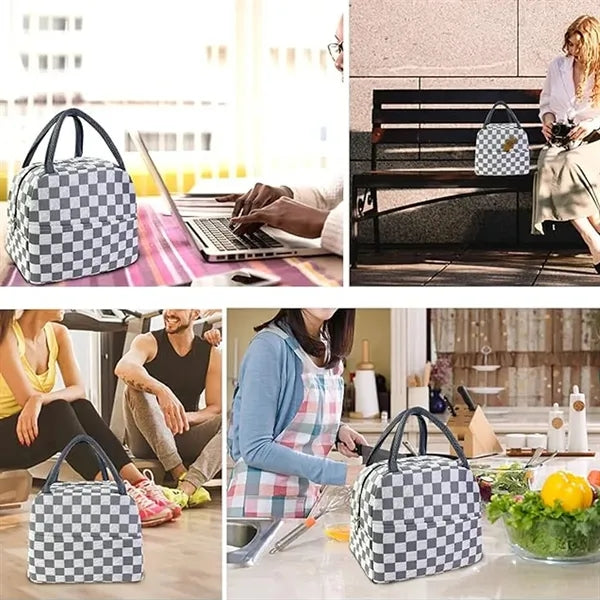 Aesthetic Insulated Lunch Tote Bag