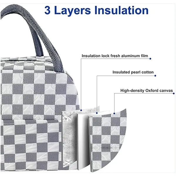 Aesthetic Insulated Lunch Tote Bag