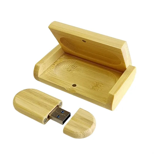 16GB Exquisite Minimalist Wooden USB Flash Drive Set