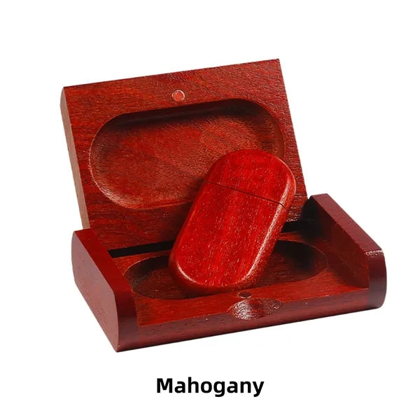 16GB Exquisite Minimalist Wooden USB Flash Drive Set