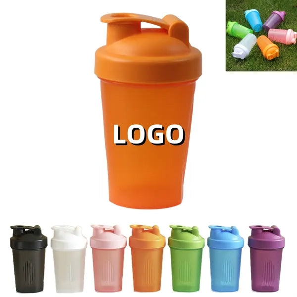 13.5oz Measured Plastic Shaker Mixing Cup