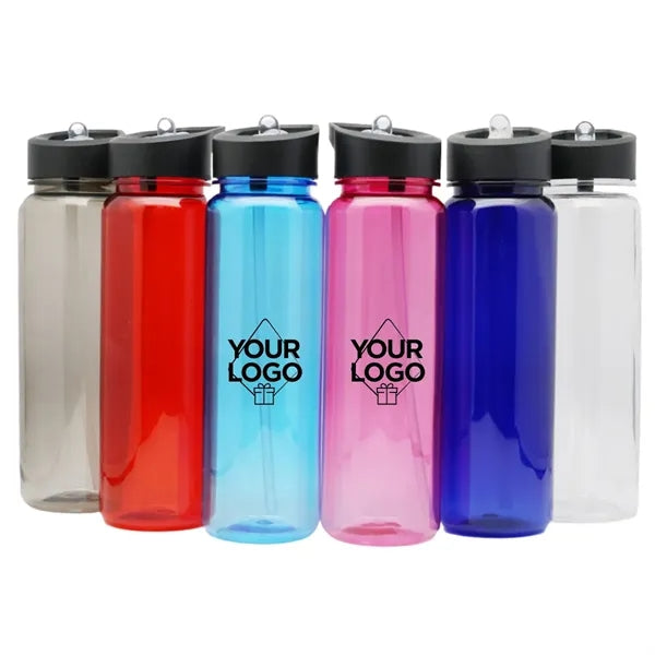 24oz Sports BPA - Free Plastic Water Bottle