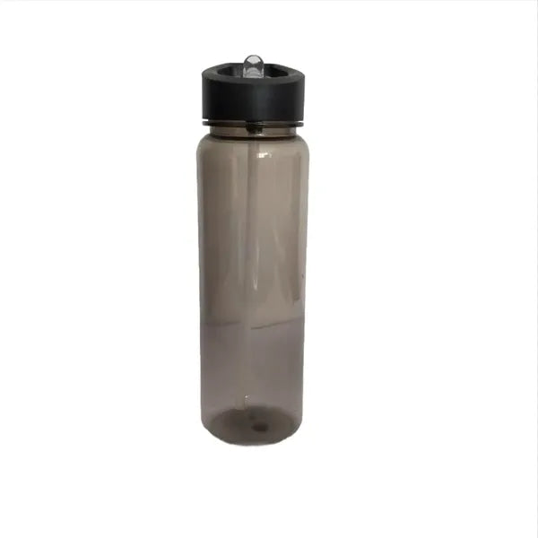23oz Plastic Sports Water Bottle with Straw Lid