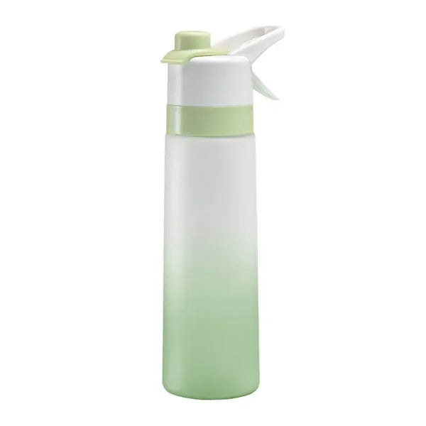 22oz Frosted Spray Plastic Sports Water Bottle