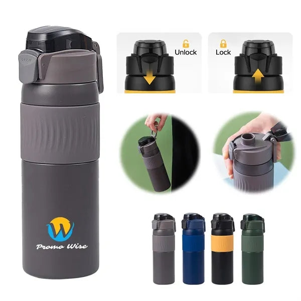 304 Stainless Steel Portable Direct Drinking Thermos Cup