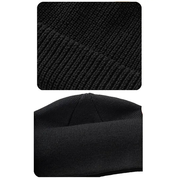 Full Color Knitted Cuffed Beanie