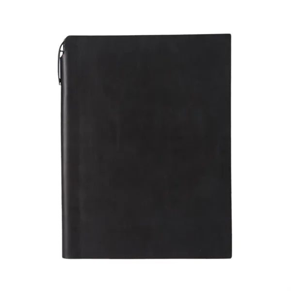 A5 Soft PU Cover Journal Notebook W/ Pen, Debossed Custom