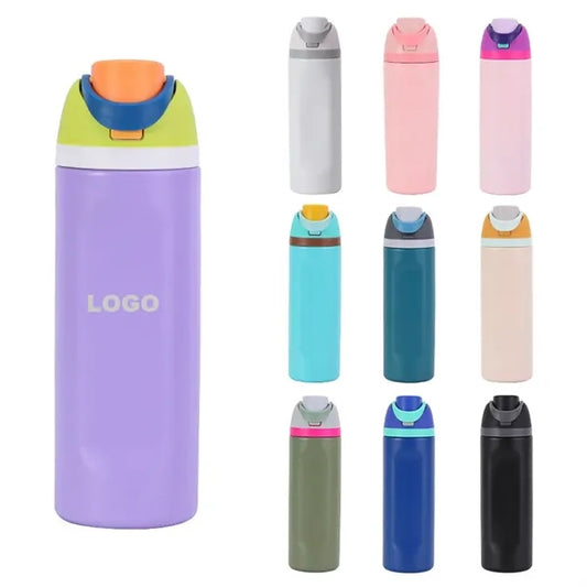 16oz Double Wall Insulated Stainless Steel Water Bottle