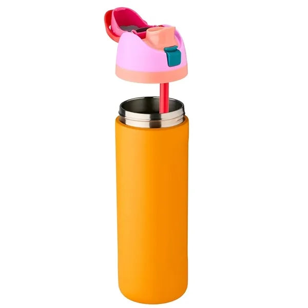 16oz Double Wall Insulated Stainless Steel Water Bottle