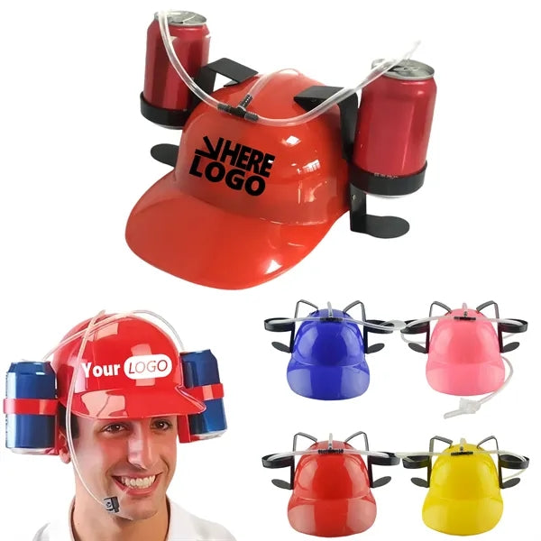 Hands-Free Drinking Helmet For Outdoor Parties Free Shipping