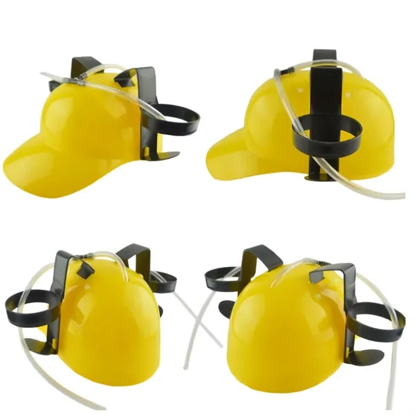 Hands-Free Drinking Helmet For Outdoor Parties Free Shipping