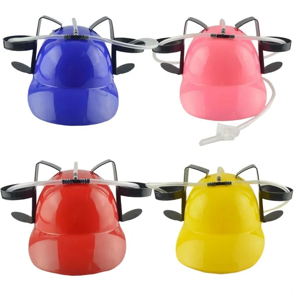 Hands-Free Drinking Helmet For Outdoor Parties Free Shipping