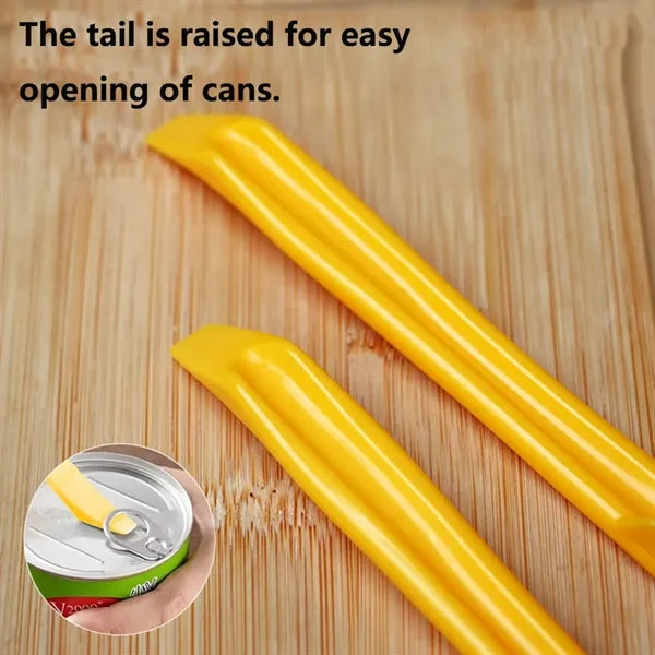 Curved Jar Spatula with Can Opener End