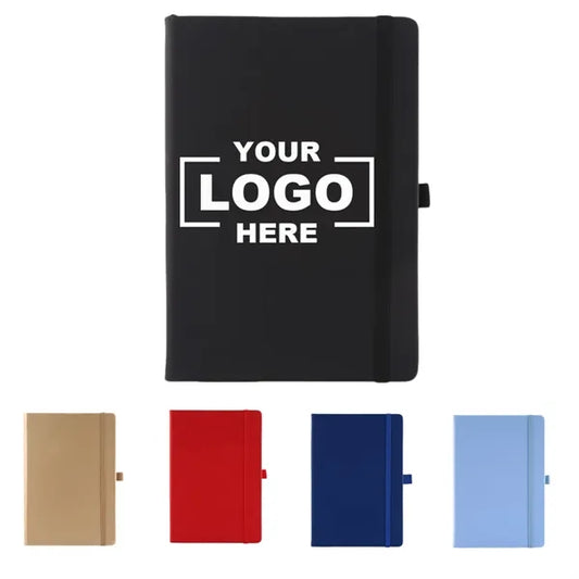 Pen Holder PU Leather Notebook