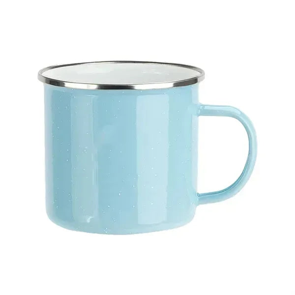 12 oz Enamel-Lined Iron Coffee Mug