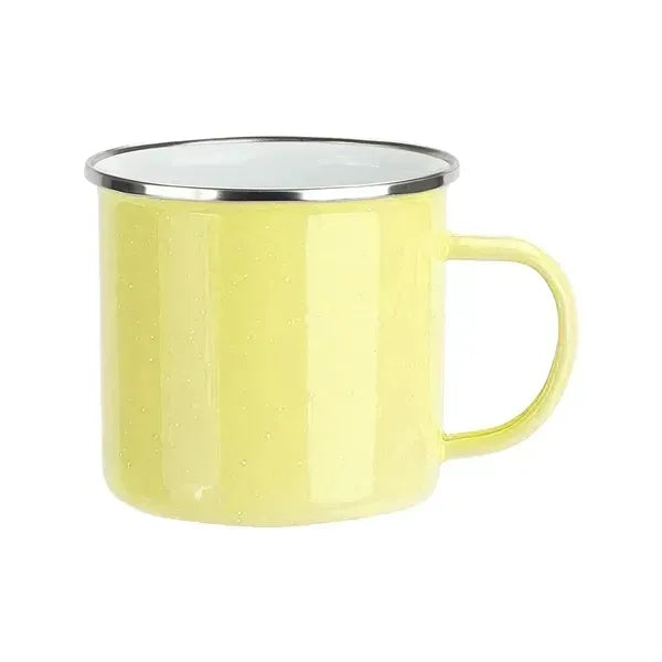 12 oz Enamel-Lined Iron Coffee Mug