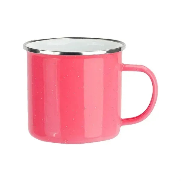 12 oz Enamel-Lined Iron Coffee Mug