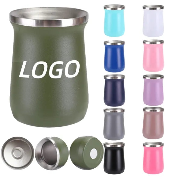 8oz 304 Stainless Steel Thermos Yerba Mate Cup