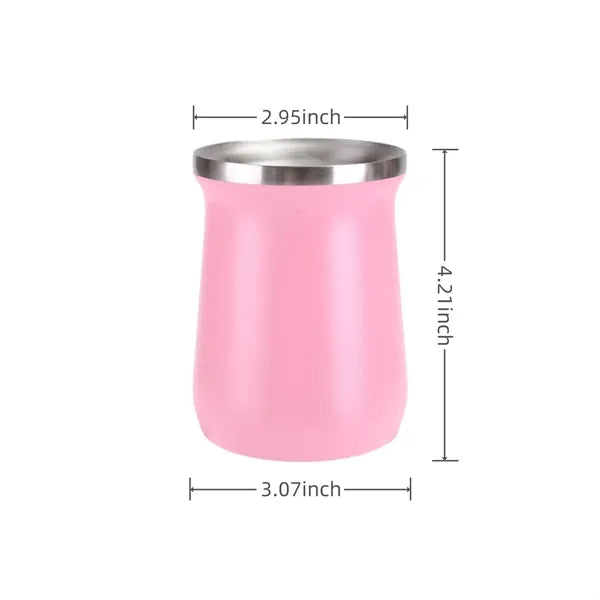 8oz 304 Stainless Steel Thermos Yerba Mate Cup