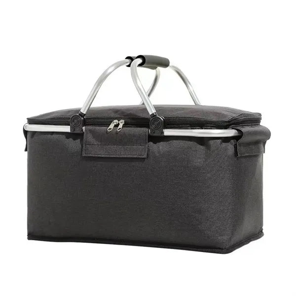 Foldable Outdoor Oxford Cloth Picnic Insulation Basket