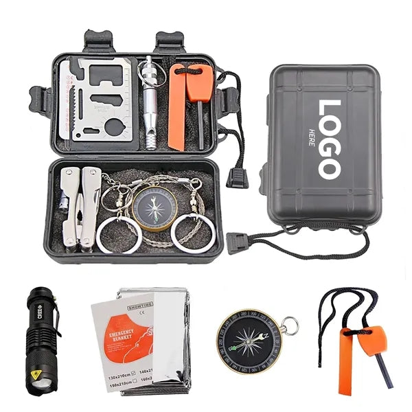 Survival Outdoor Emergency Gear Kit for Camping