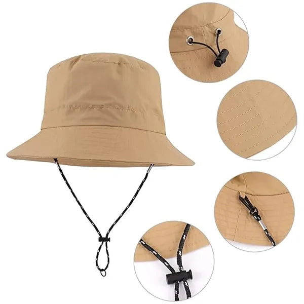 Quick-Drying Foldable Waterproof Fishing Hat