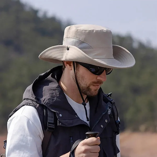 Multifunctional Outdoor Breathable Sunshade Bucket Hat