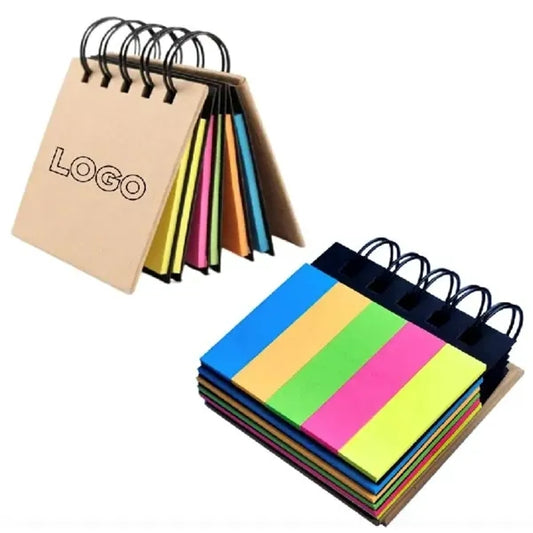 Multi Function Sticky Note Pen Set with Colorful Tabs