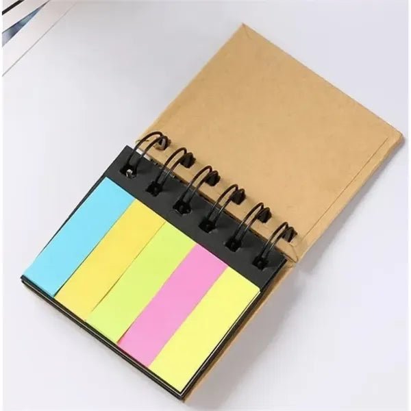 Multi Function Sticky Note Pen Set with Colorful Tabs