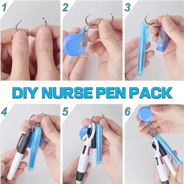 Medical Pen Set with Easy to Pull Buckle