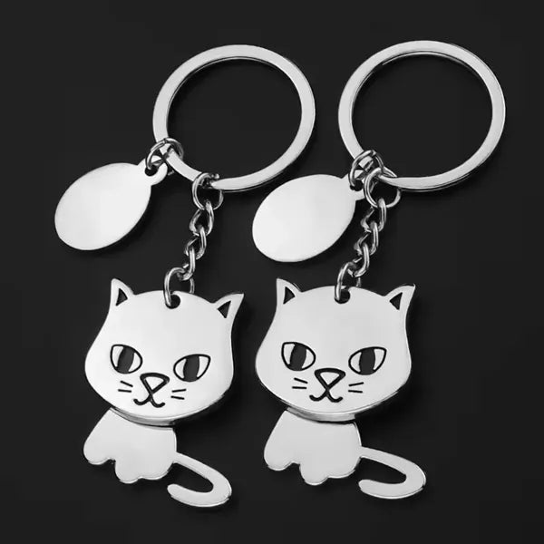 Cat keychain