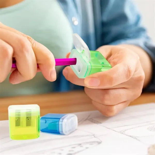 Manual Pencil Sharpener With Lid