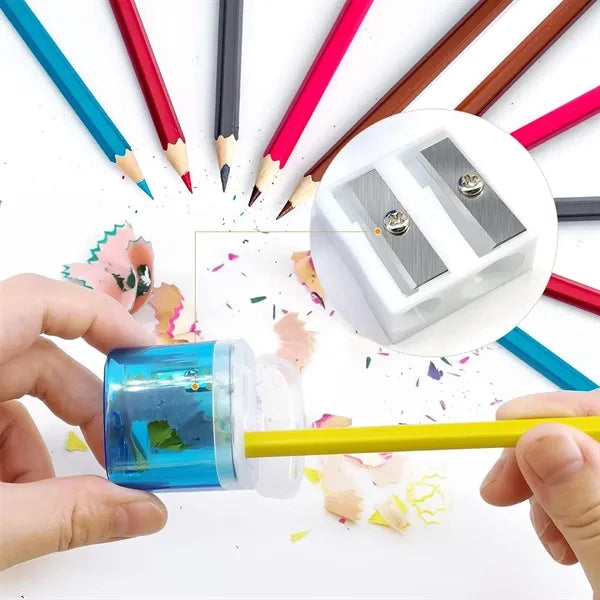 Manual Pencil Sharpener With Lid