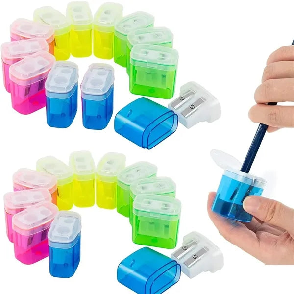Manual Pencil Sharpener With Lid
